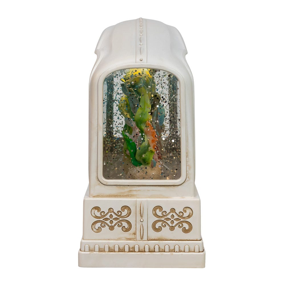 Kurt Adler 6-Inch Battery Operated USB LED Lighted Marine Scene Water Lantern