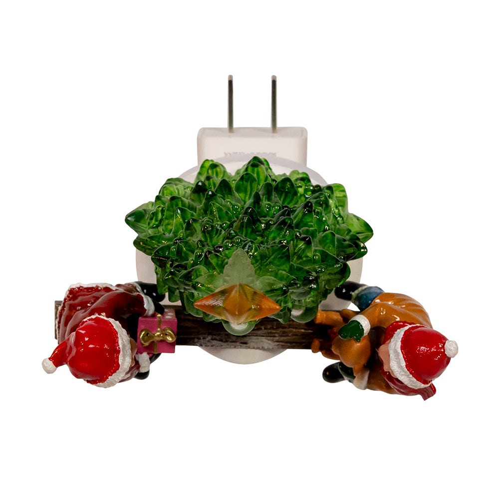 Kurt Adler 6.18-Inch LED Nightlight with Tree and SeeSaw