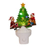 Kurt Adler 6.18-Inch LED Nightlight with Tree and SeeSaw