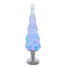 Kurt Adler 17.72-Inch Battery Operated RGB LED Lighted Swirling Glitter Tree