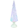 Kurt Adler 17.25-Inch Battery Operated USB LED Lighted Christmas Tree Lantern with Spinning Glitter Water