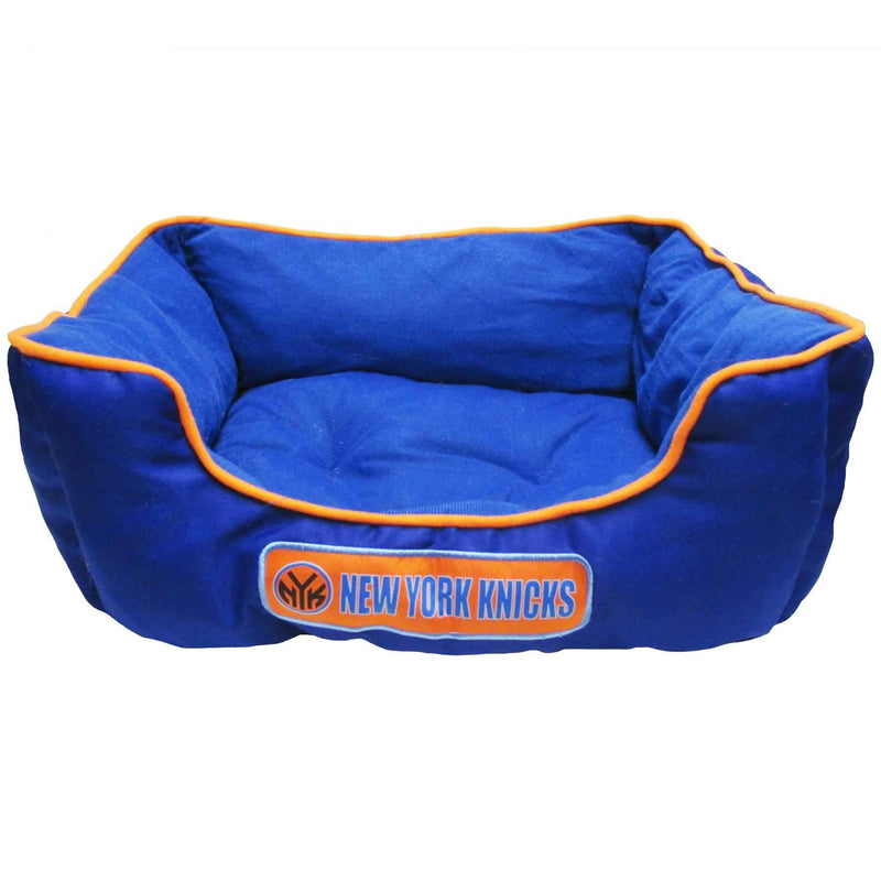 NBA New York Knicks Plush Cuddle Dog Bed