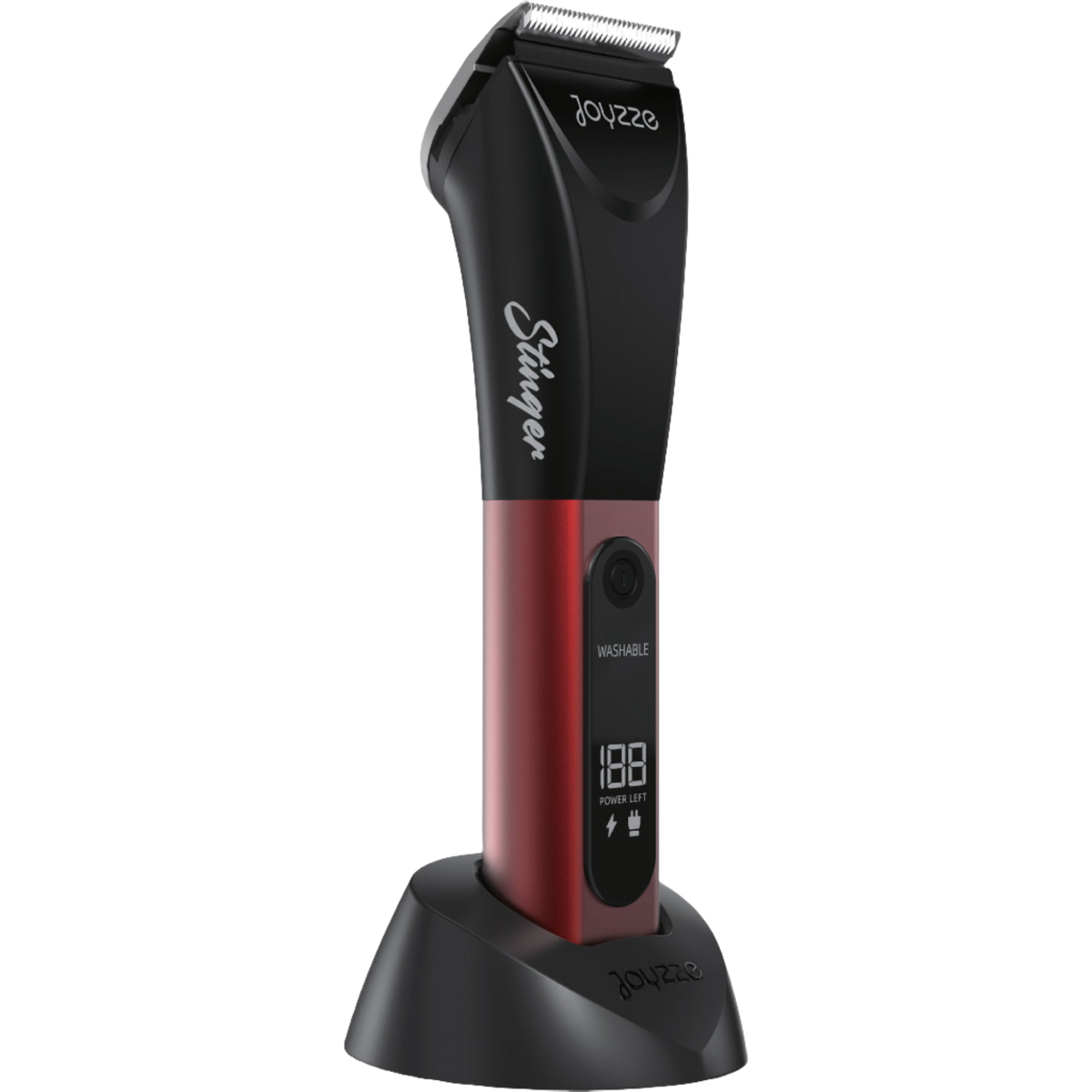 Stinger Red Water Resistant 5-in-1 Clipper by Joyzze