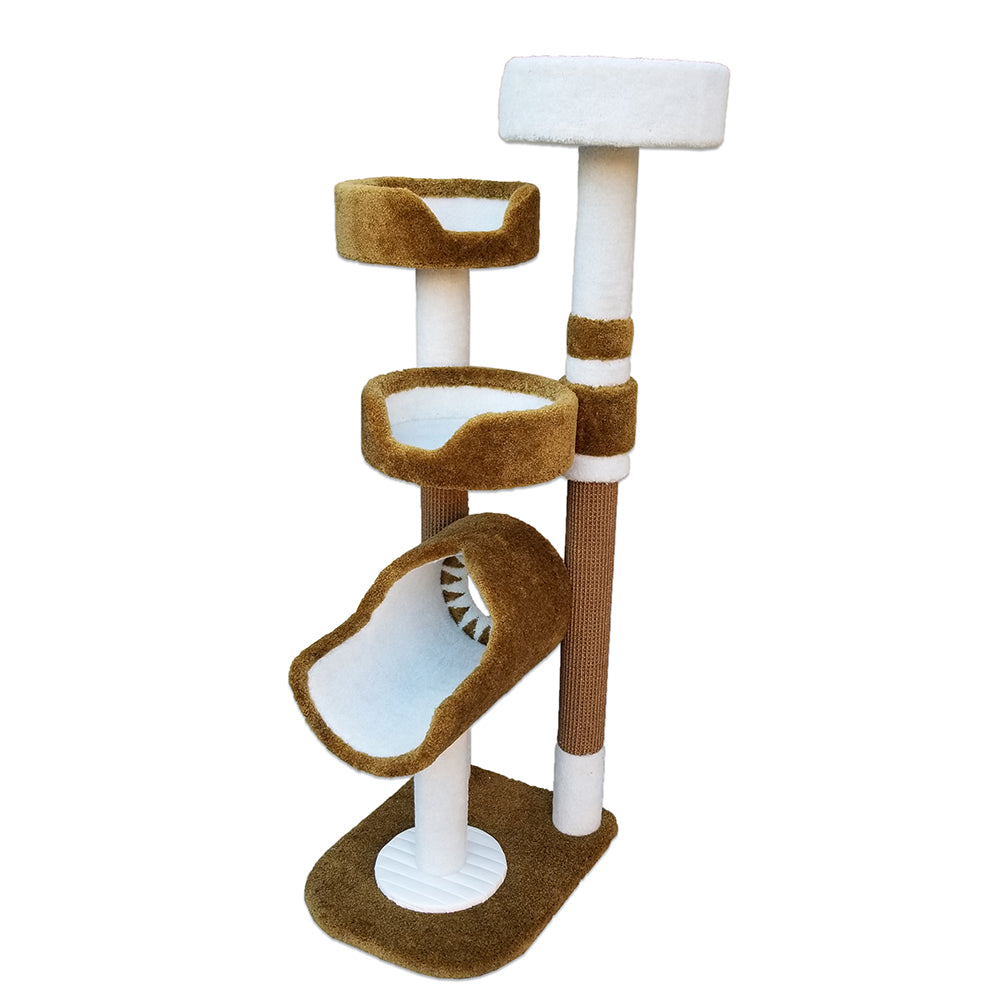 K3B Luxury Cat Tower with 3 Cat Beds