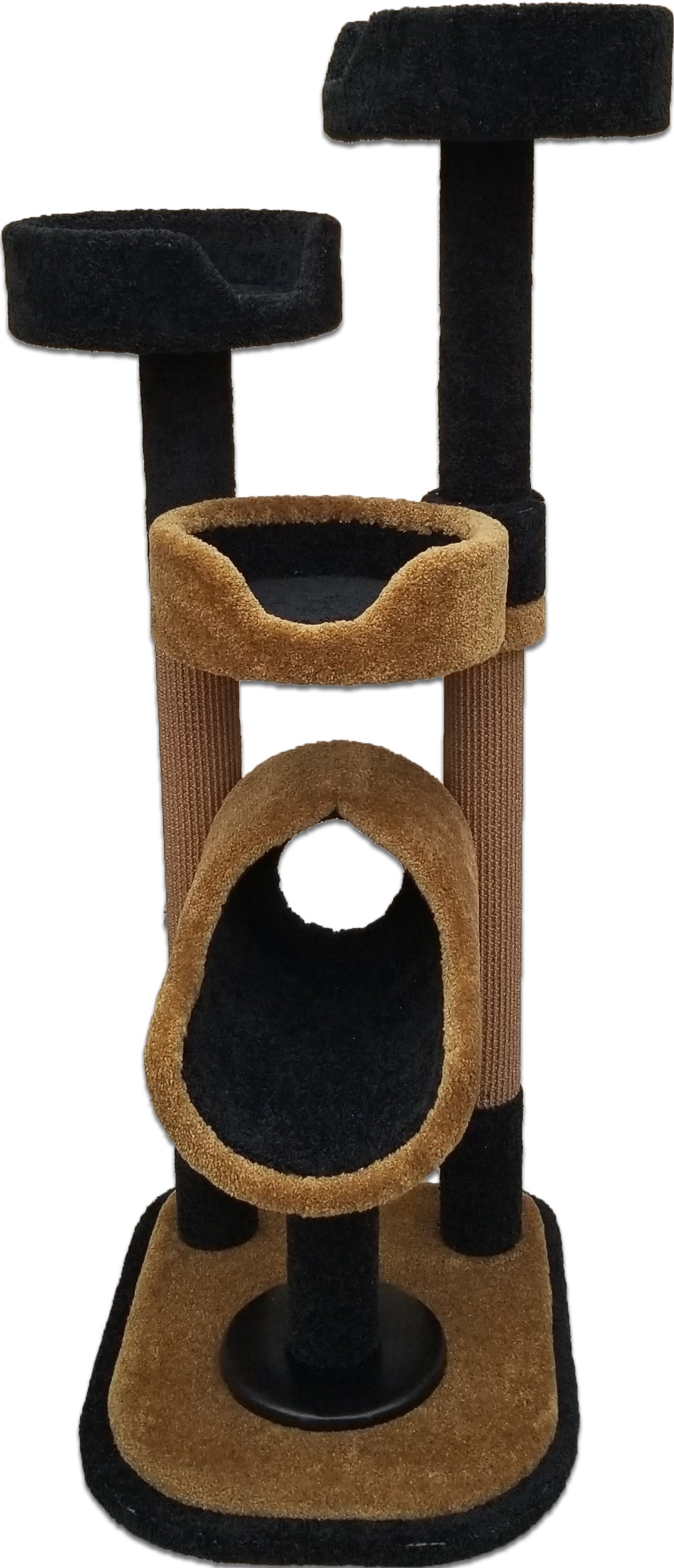 K3B Luxury Cat Tower with 3 Cat Beds