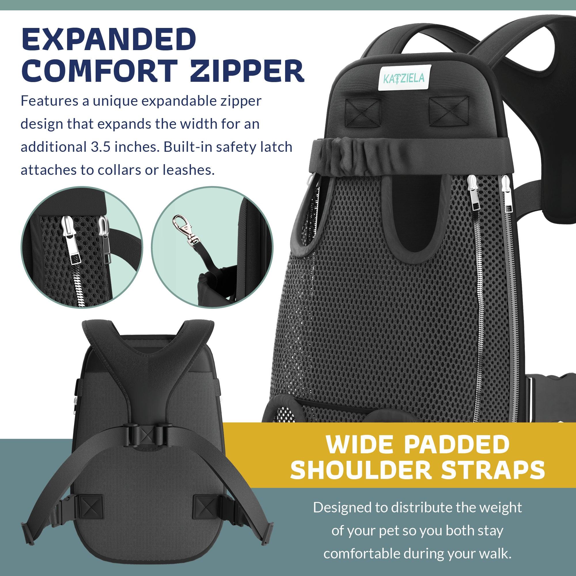 Kangaroo Pouch Pet Carrier with Breathable Mesh | HT Animal Supply