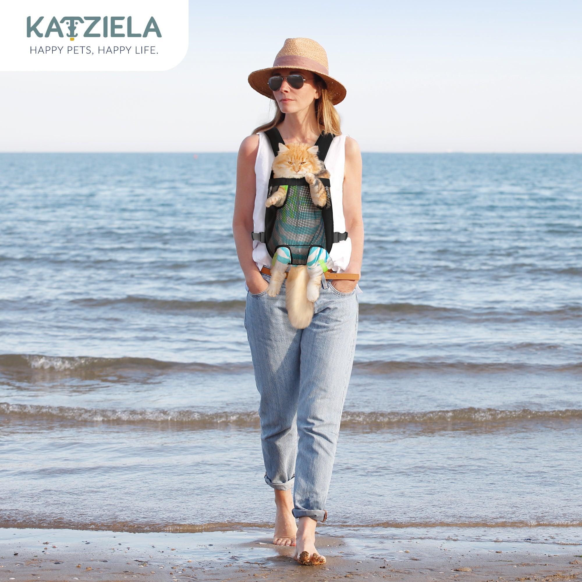 Kangaroo Pouch Pet Carrier with Breathable Mesh | HT Animal Supply