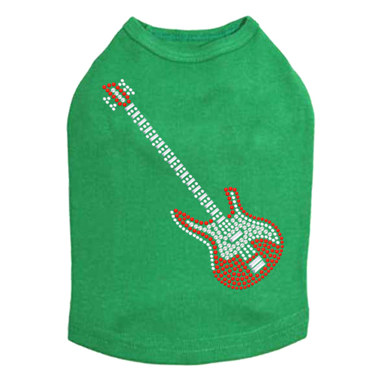 Guitar (Red Austrian crystal) - Dog Tank