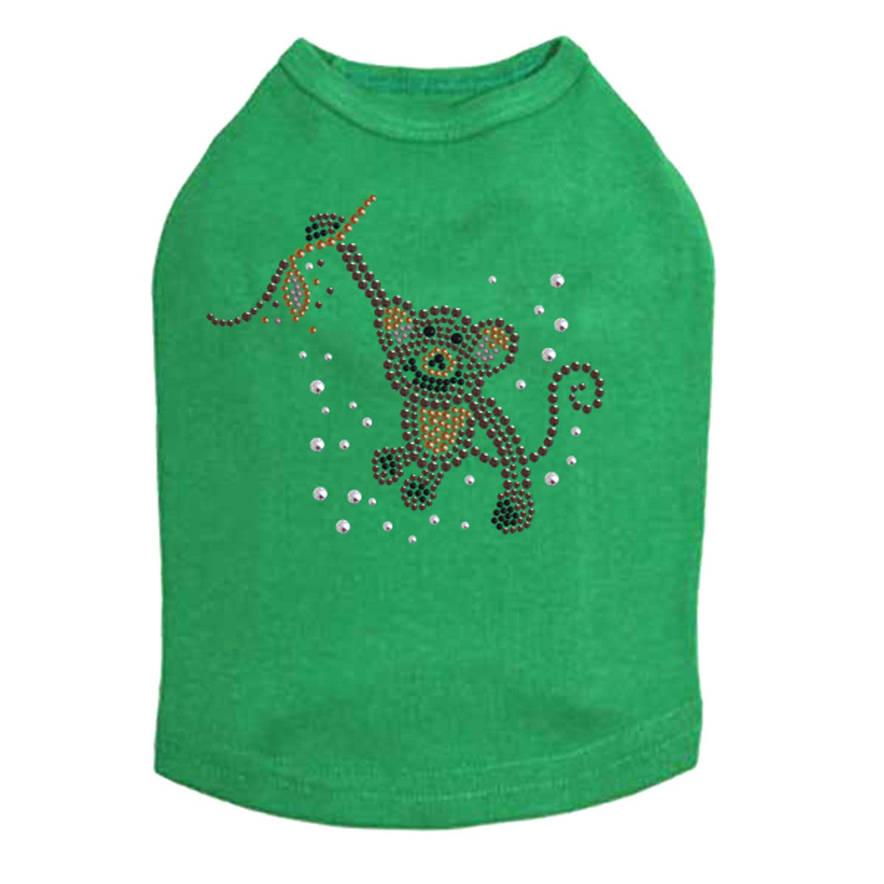 Monkey - Swinging from Vine - Dog Tank