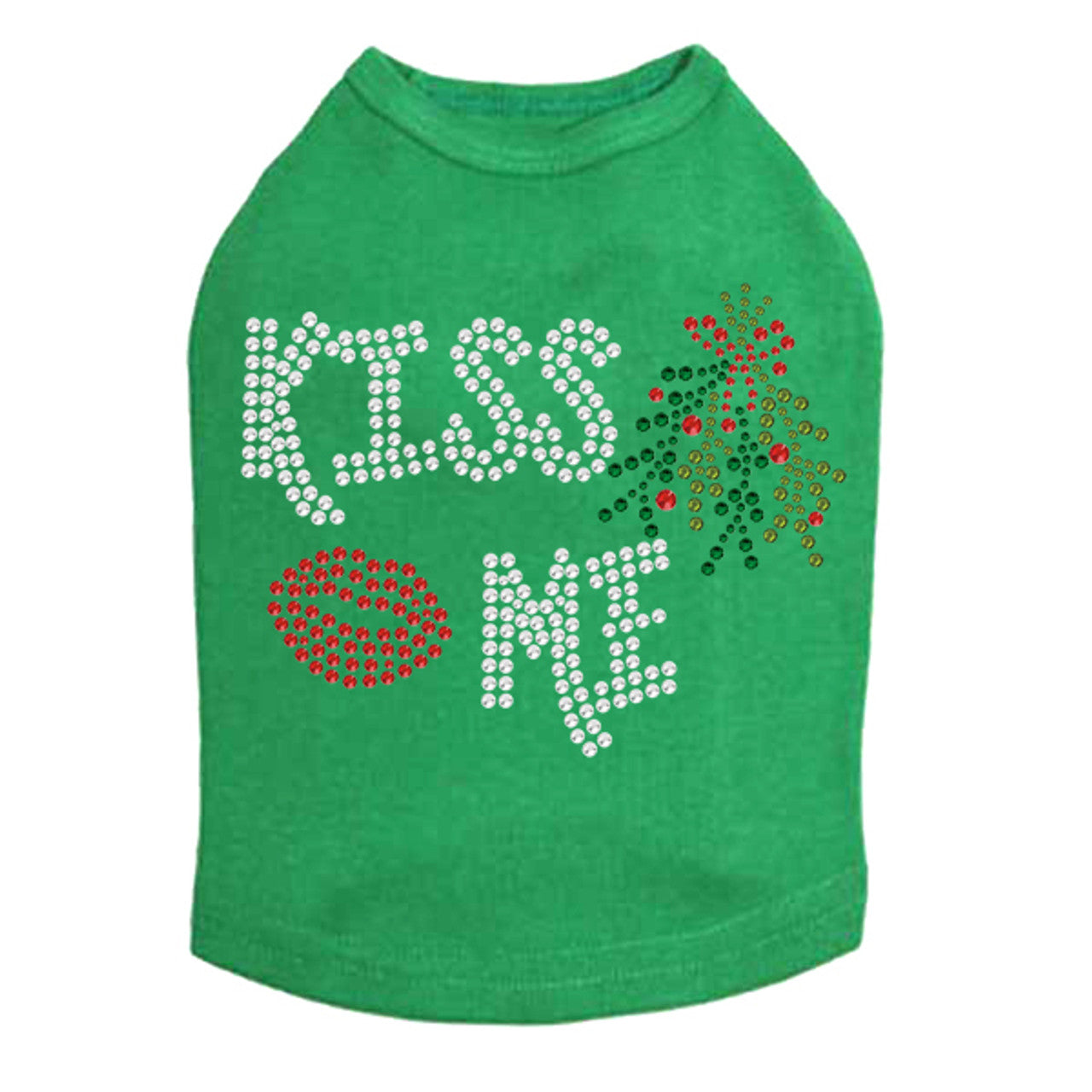 Kiss Me under the Mistletoe - Dog Tank