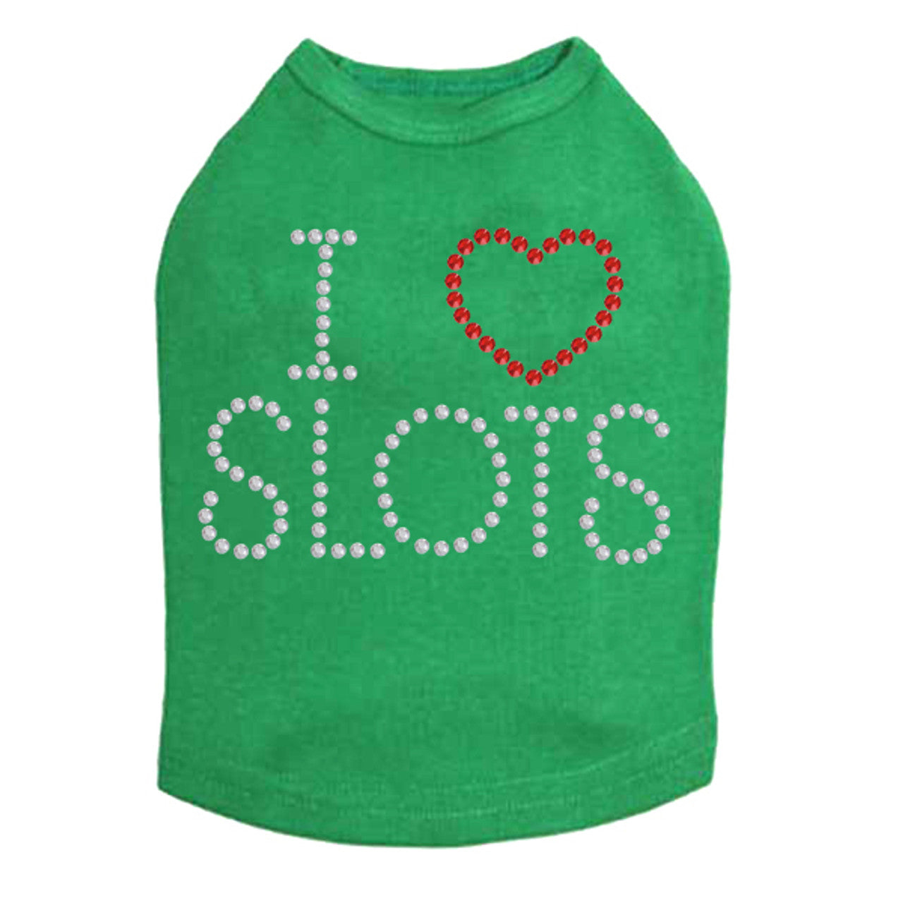 I Love Slots - Dog Tank