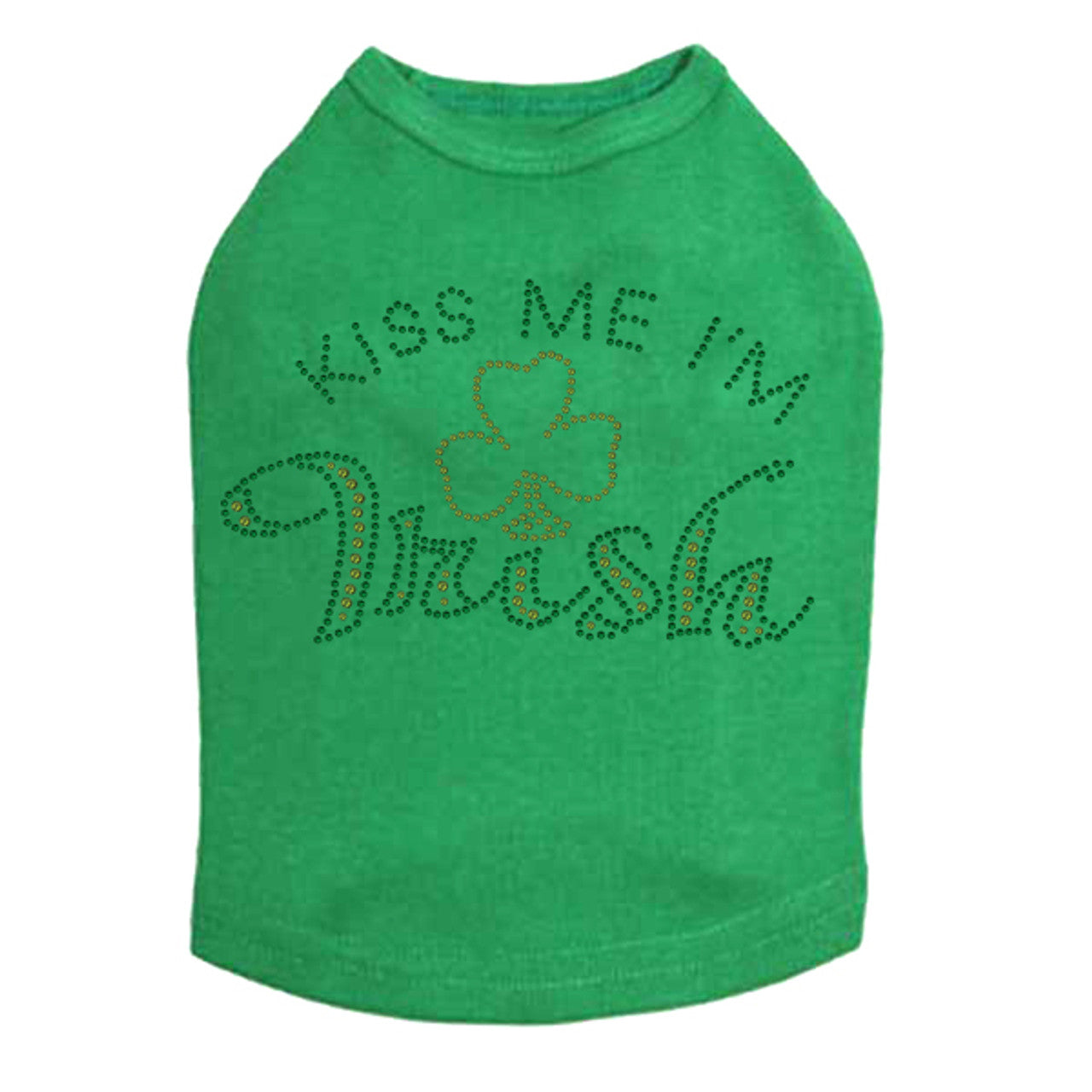 Kiss Me Im Irish 1 - Dog Tank