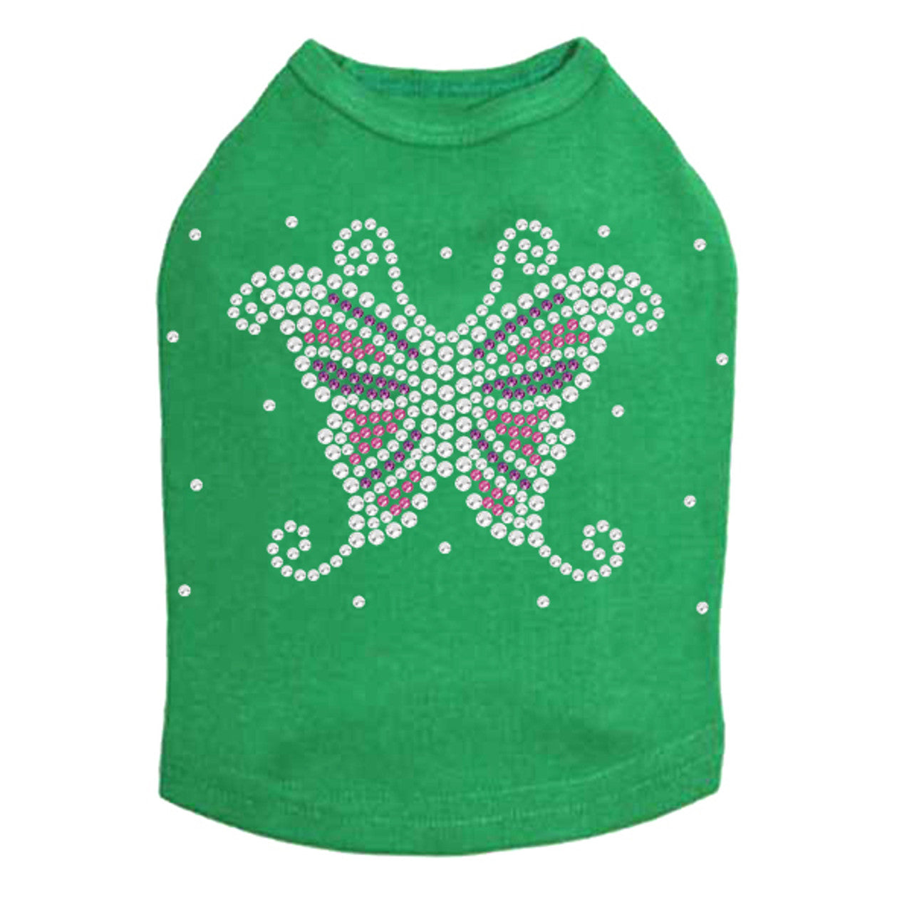 Pink & Purple Butterfly - Dog Tank