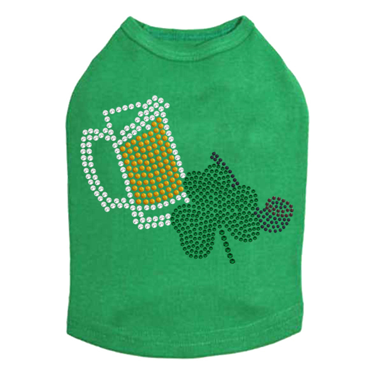 Beer Mug, Clover, & Pipe - Dog Tank