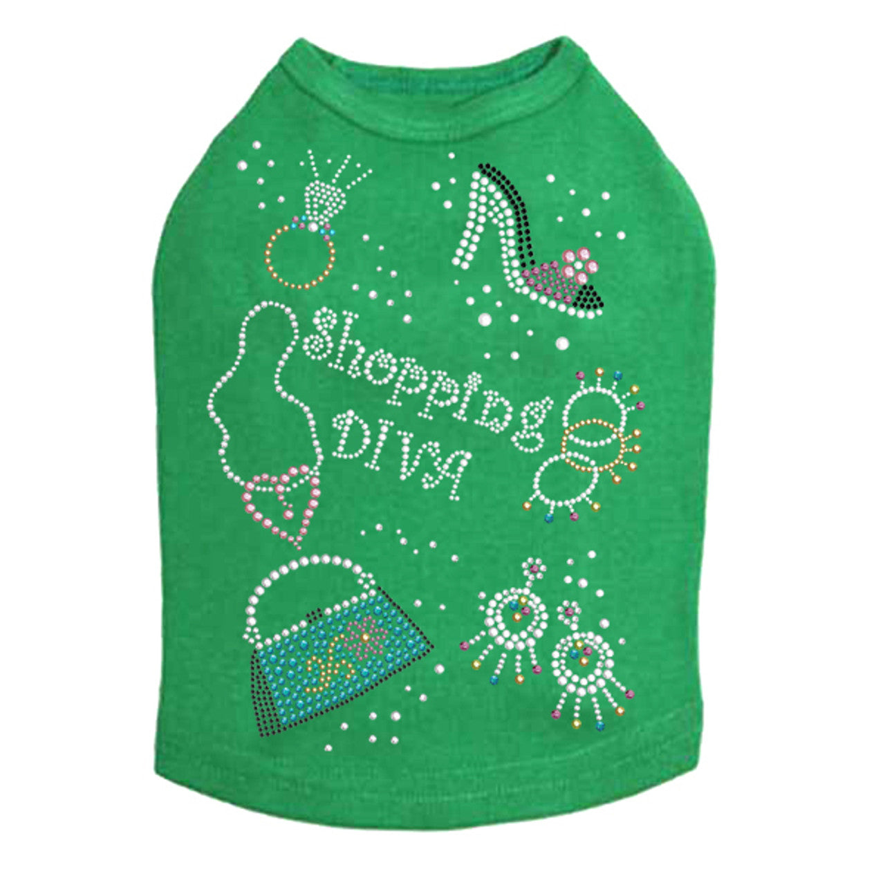 Shopping Diva (Large Tees) - Dog Tank