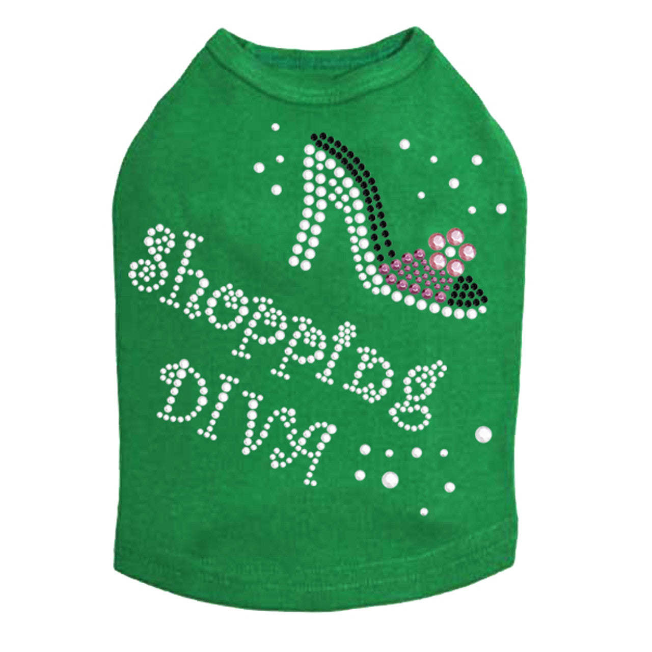 Shopping Diva High Heel Shoe - Dog Tank