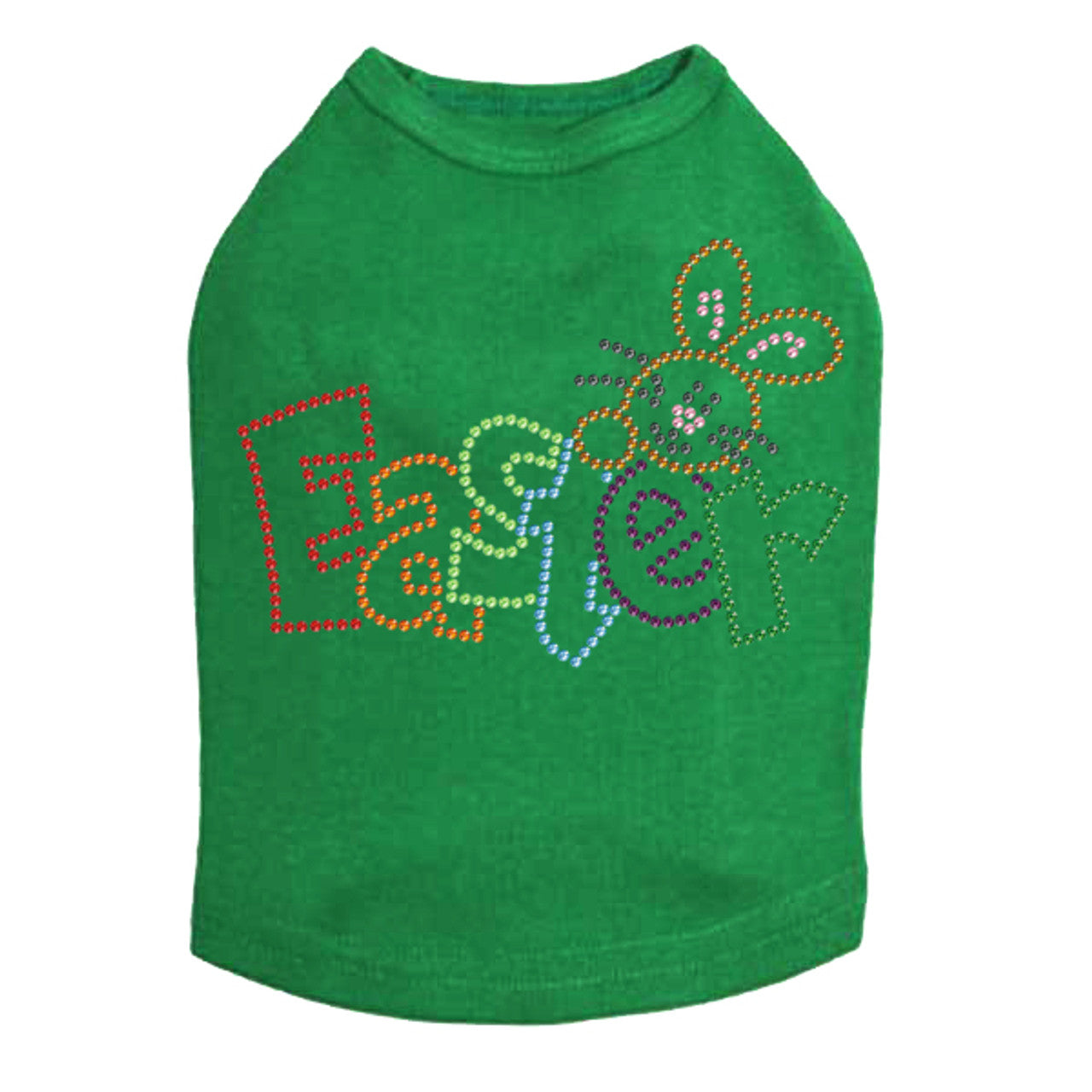 Easter with Bunny - Dog Tank