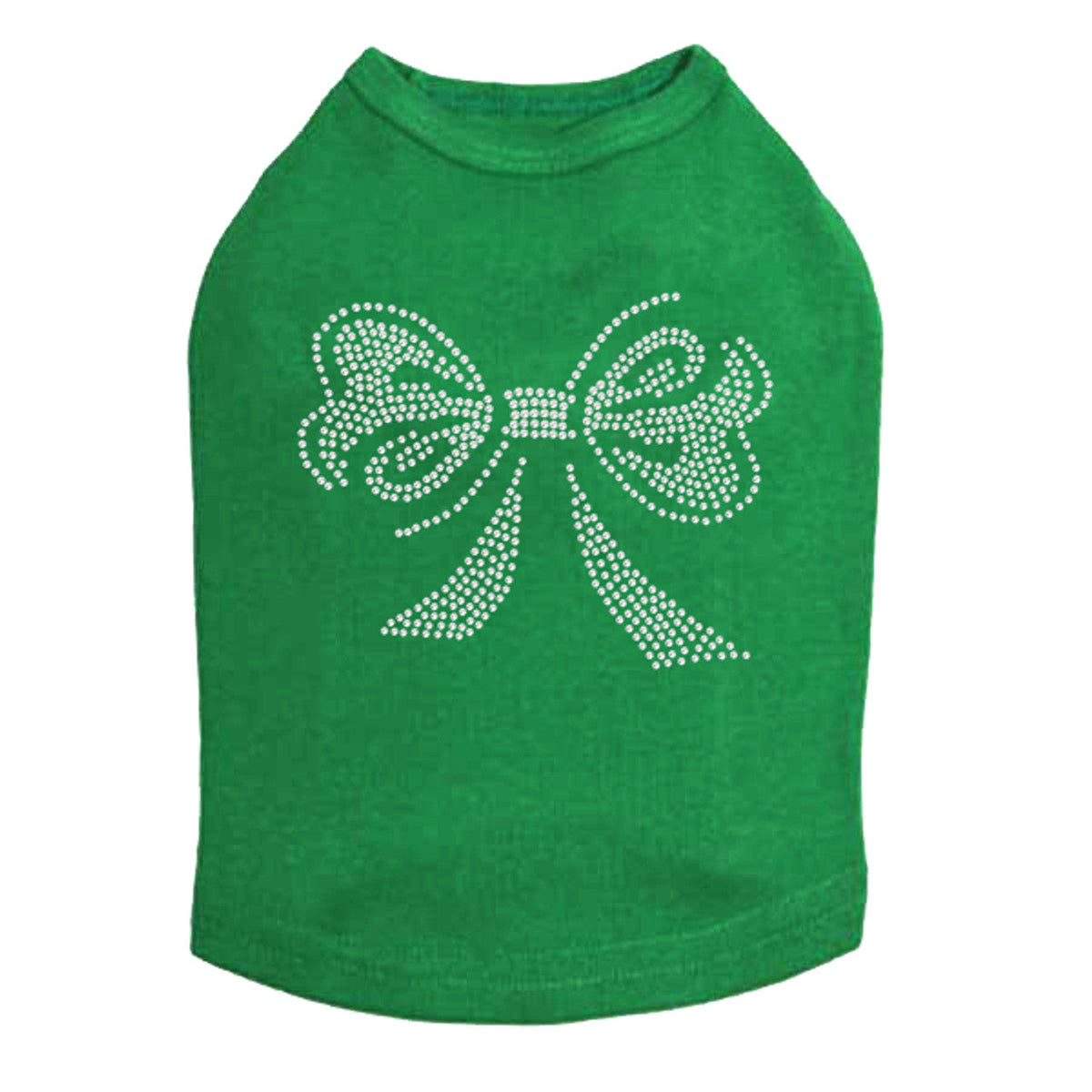 Bow (Rhinestones) - Dog Tank