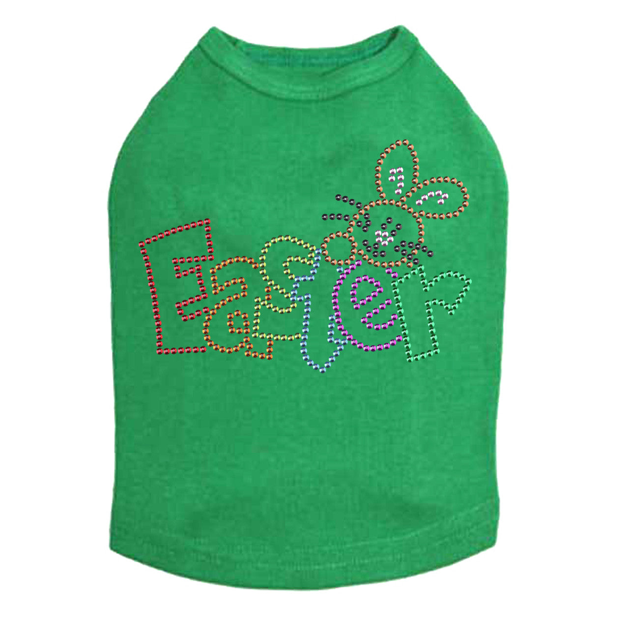 Easter with Bunny (Large) - Dog Tank