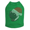 Pug with Santa Hat - Dog Tank