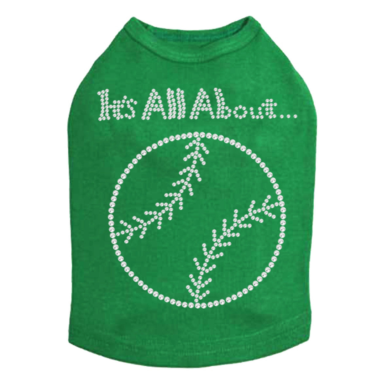 Its All About Baseball - Dog Tank