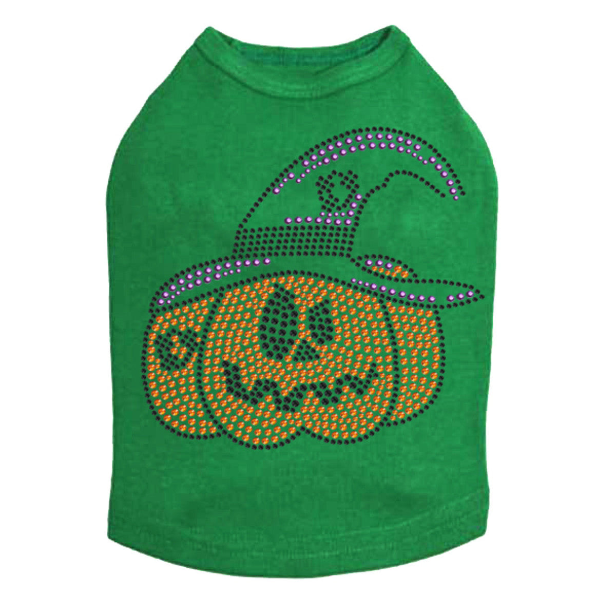 Jack OLantern with Hat - Dog Tank