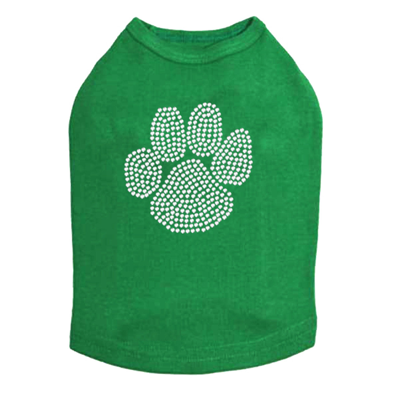 Paw (Rhinestone) - Dog Tank