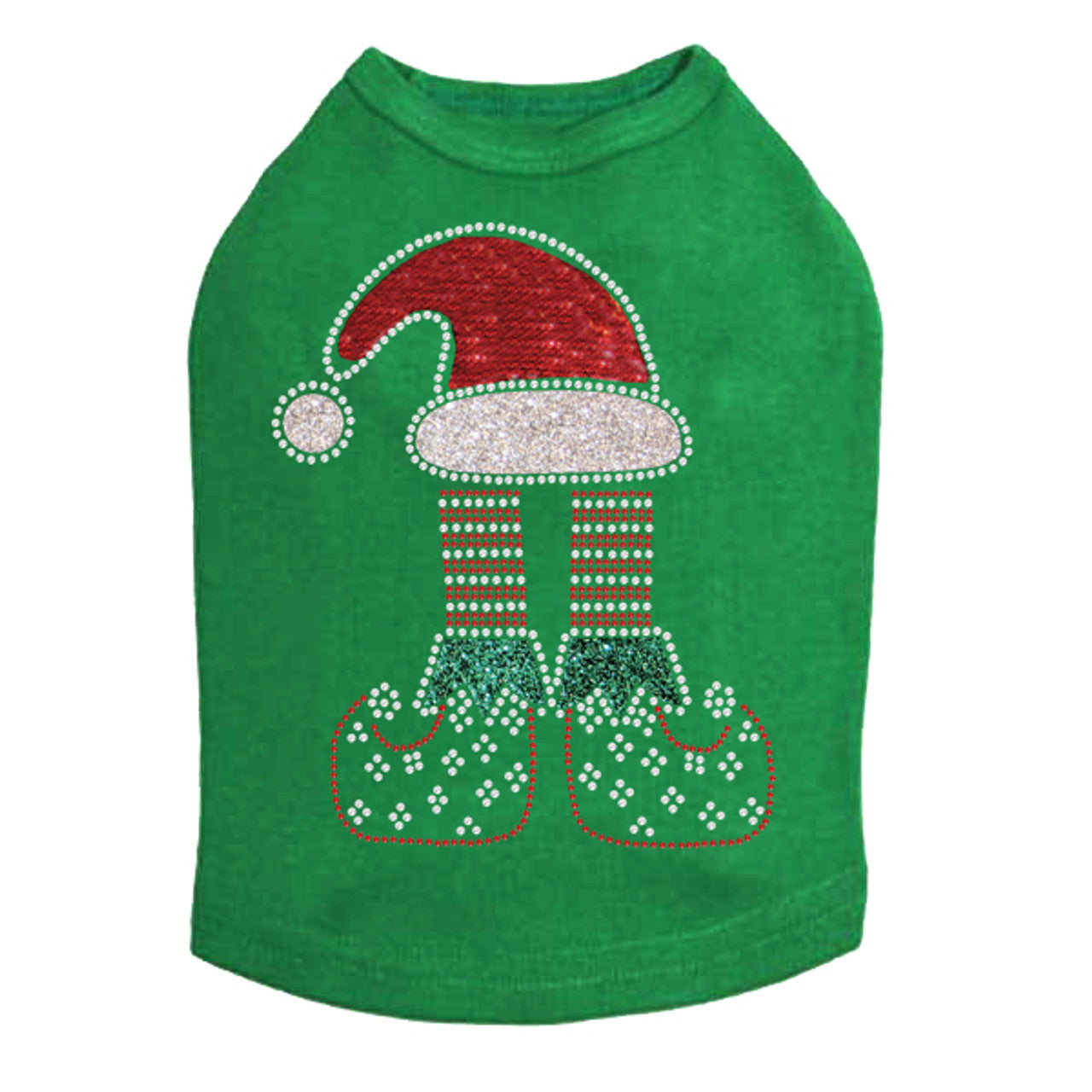 Christmas Elf - Dog Tank