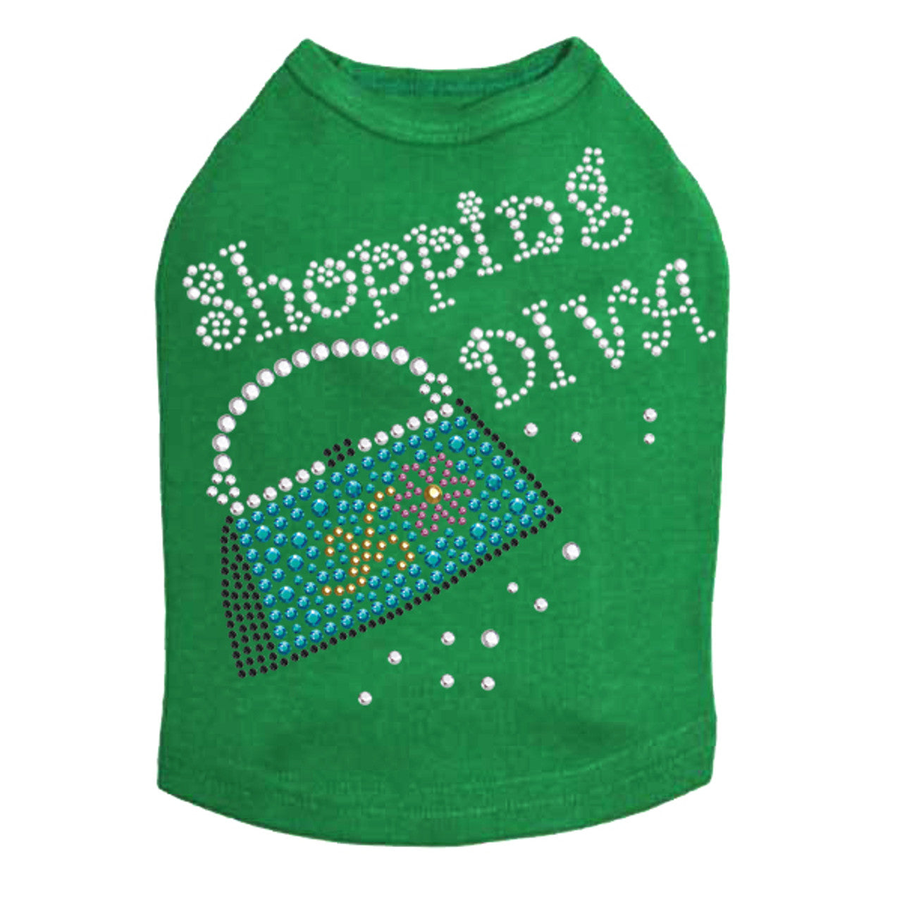 Shopping Diva Handbag - Dog Tank