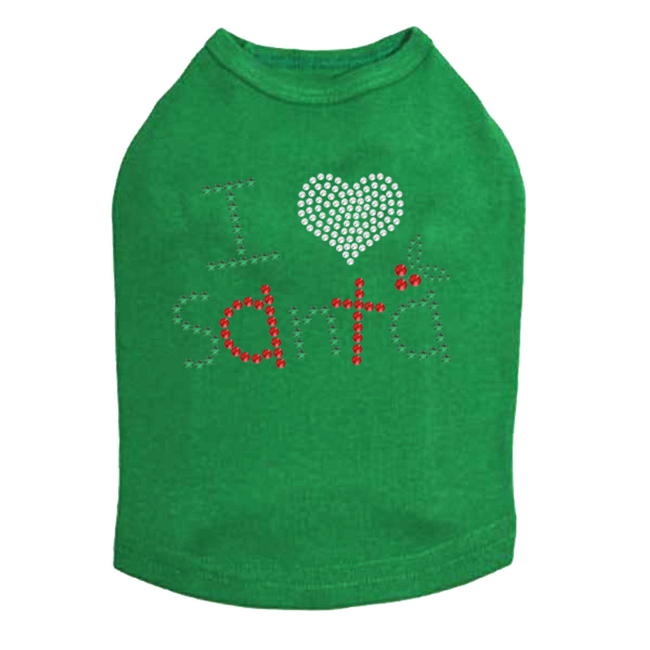 I Love Santa - Dog Tank