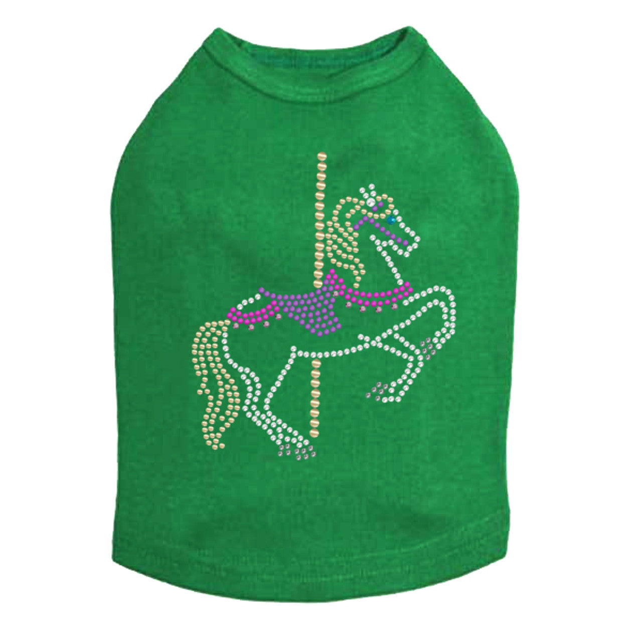 Carousel Horse - Dog Tank