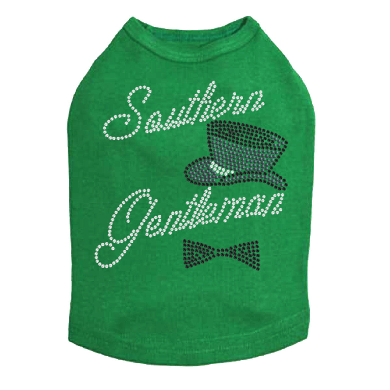 Southern Gentleman (Top Hat & Bow Tie) - Dog Tank