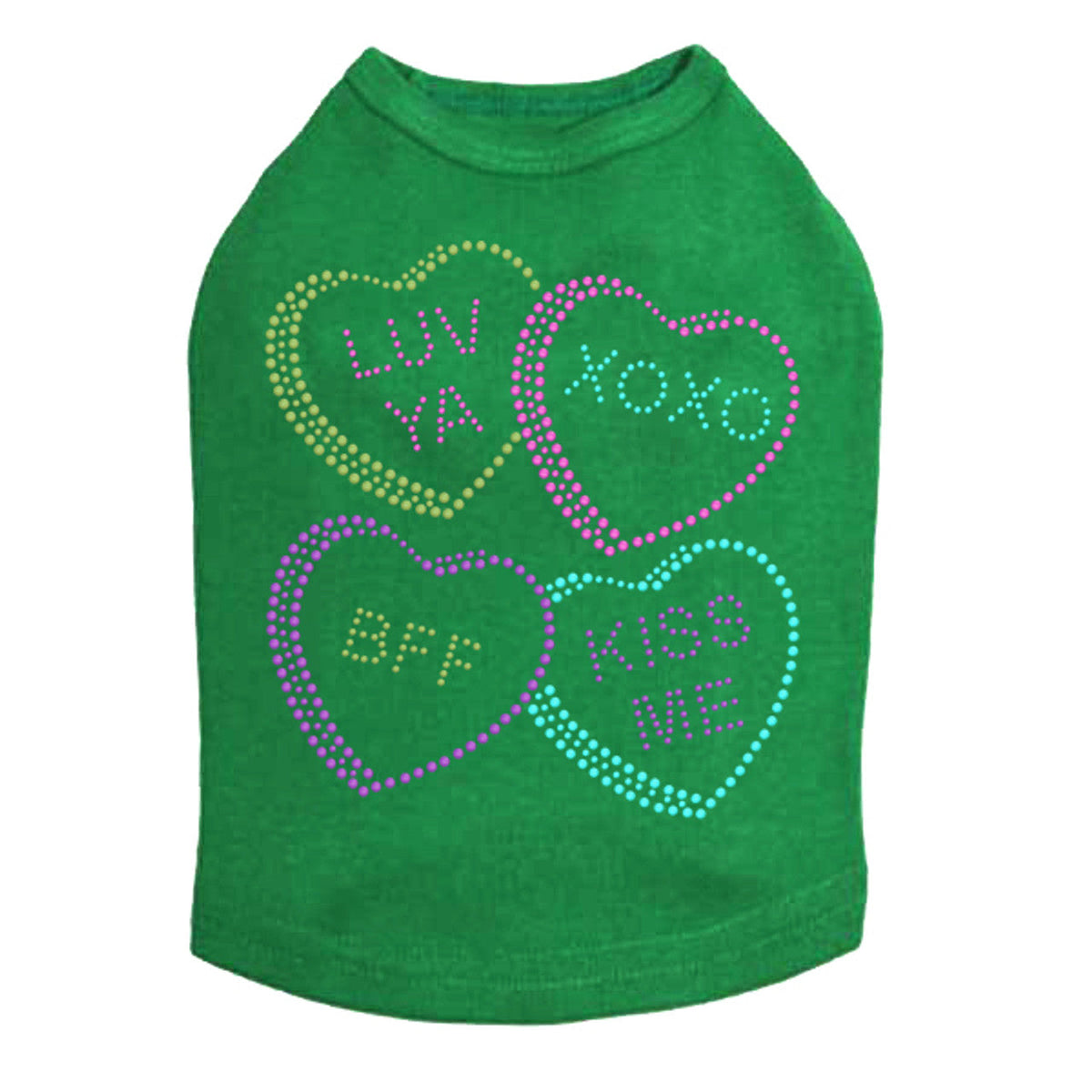 Candy Conversation Hearts 2 - Dog Tank