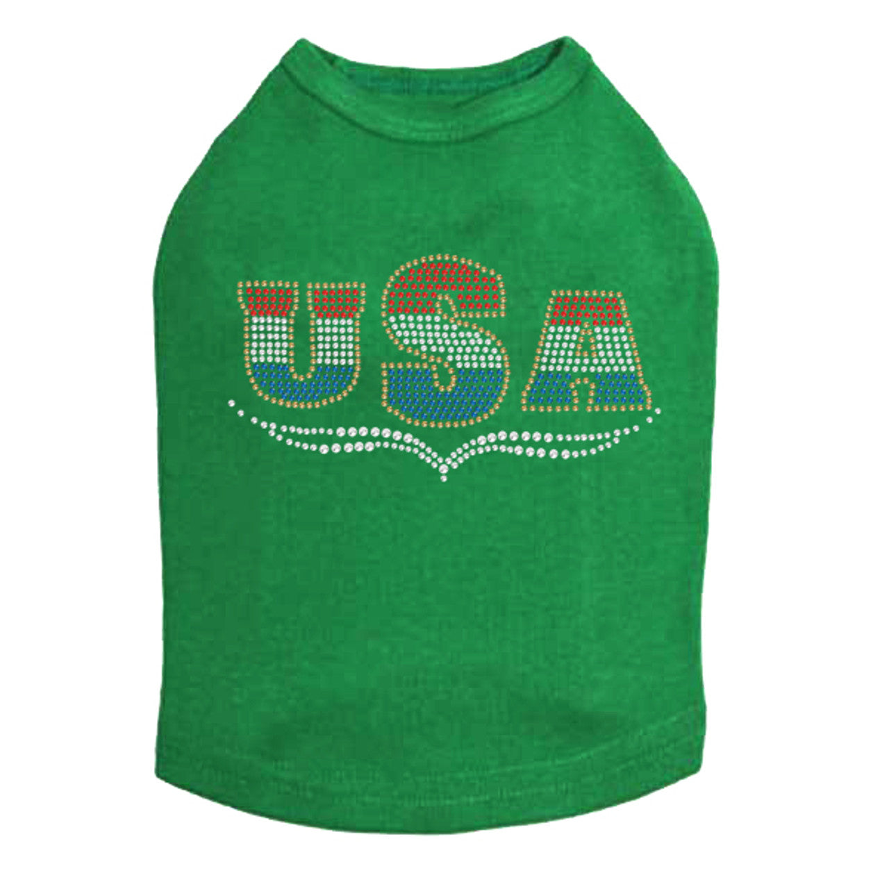 USA - Tricolor - Dog Tank