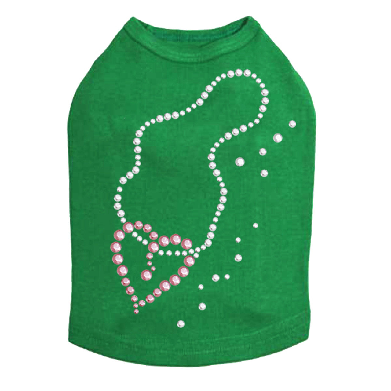 Heart Necklace - Dog Tank