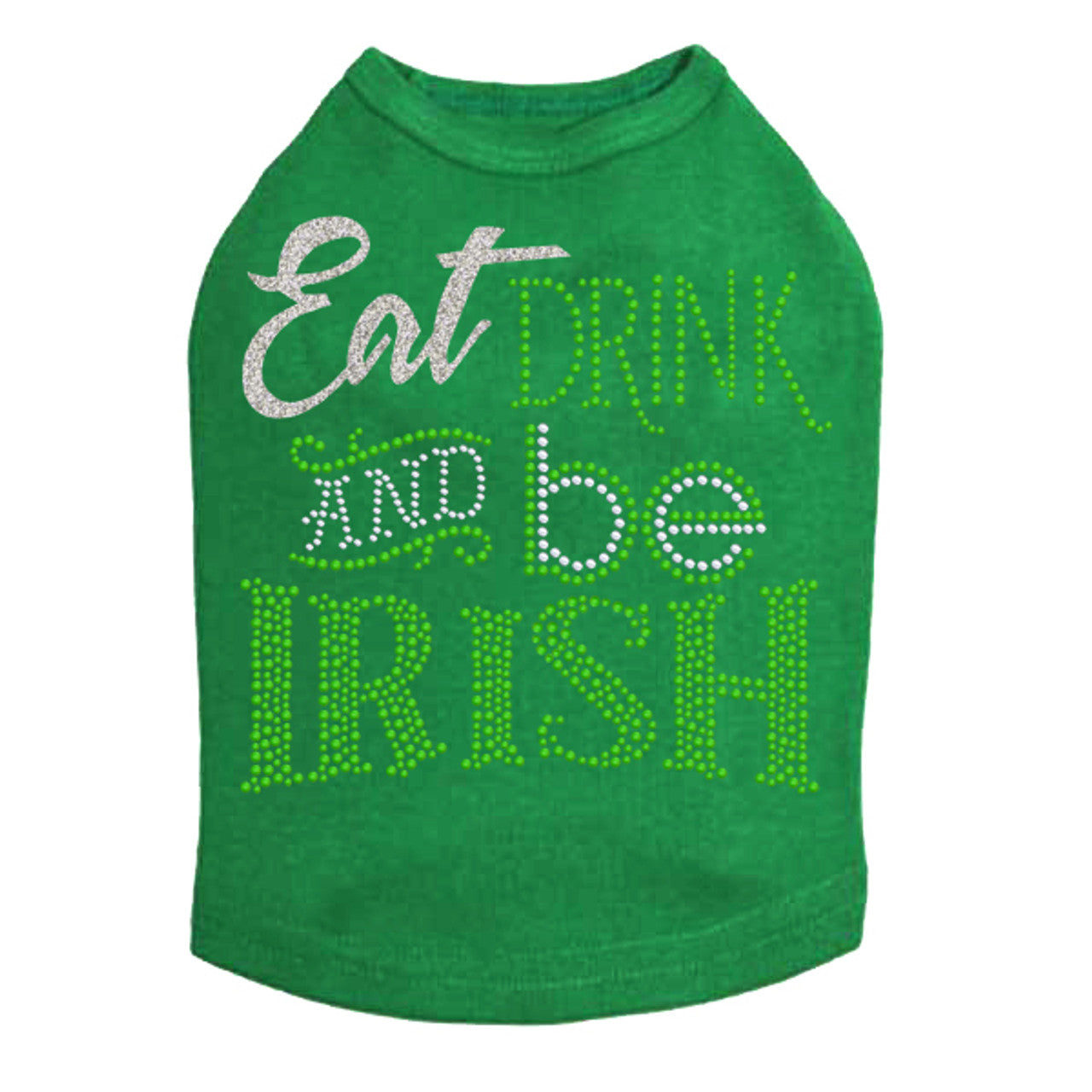 Eat, Drink & Be Irish - Dog Tank