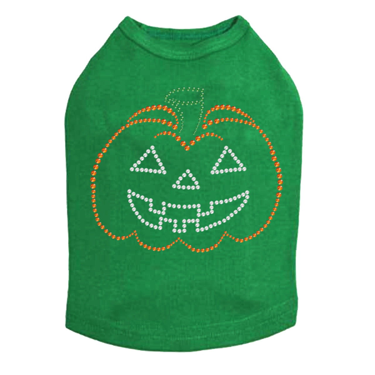 Jack-o-lantern Outline - Dog Tank