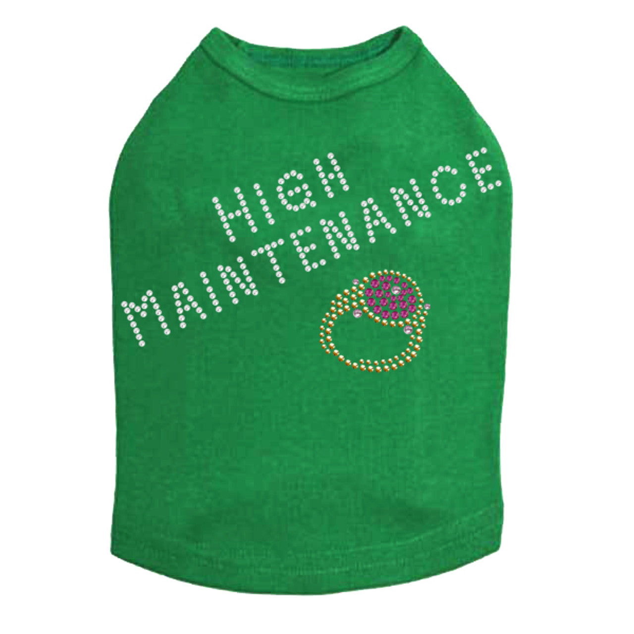 High Maintenance (Fuchsia Ring) - Dog Tank