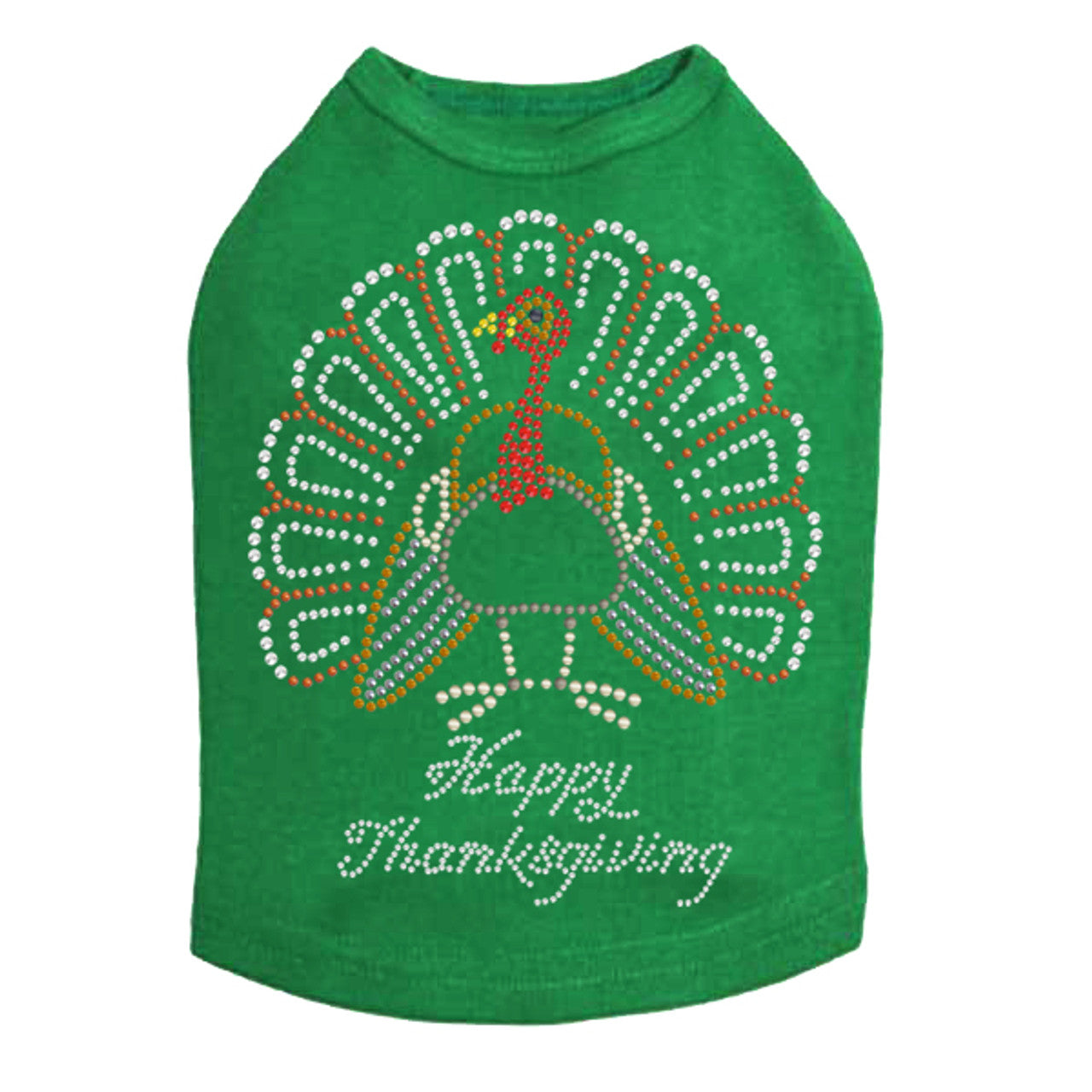 Happy Thanksgiving Turkey 2 - Dog Tank