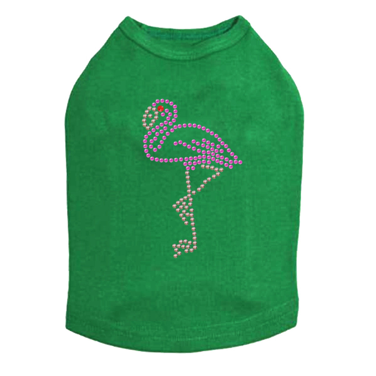 Pink Flamingo (Small) - Dog Tank