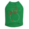 Snowman Outline - Dog Tank