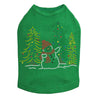 Snowman in Trees - Dog Tank