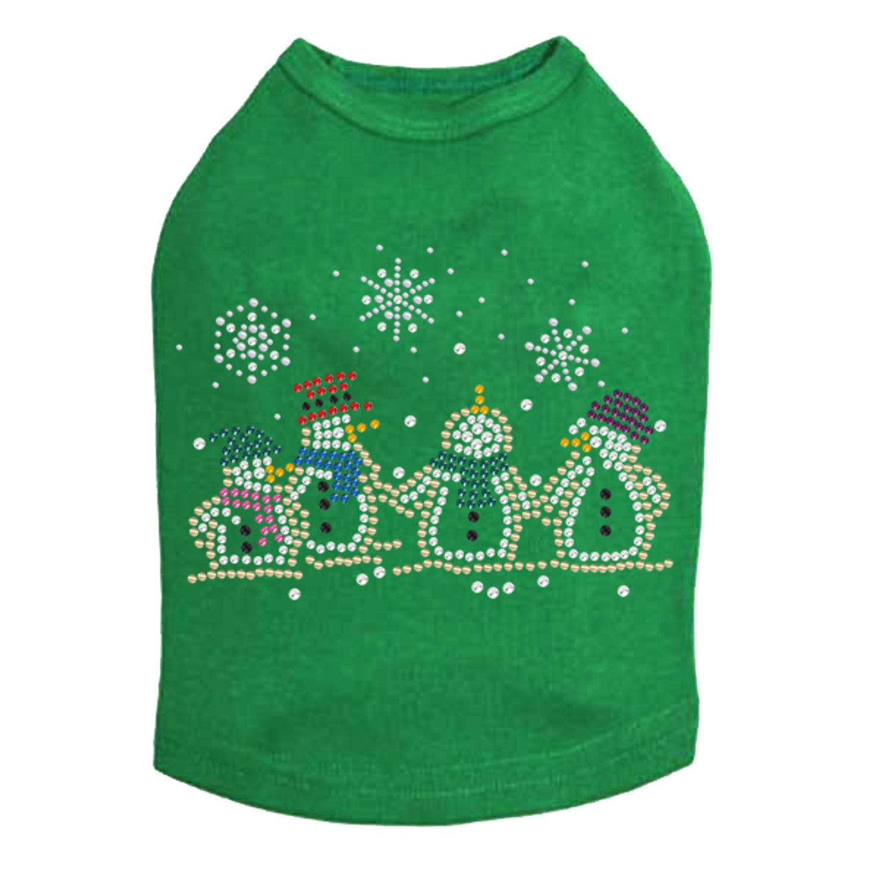 Snowman Family - Dog Tank