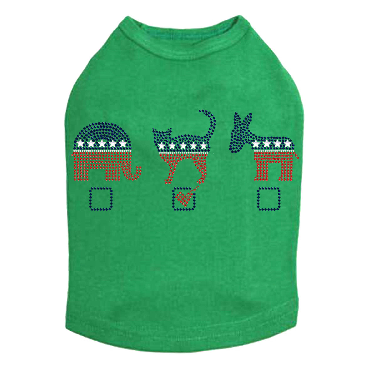 Vote Cat, Elephant, Donkey - Cat Tank