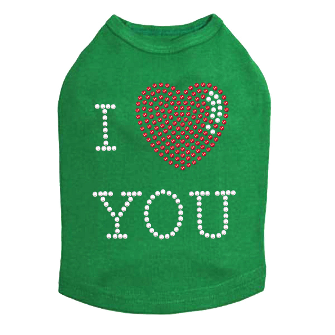 I Love You 1 - Dog Tank