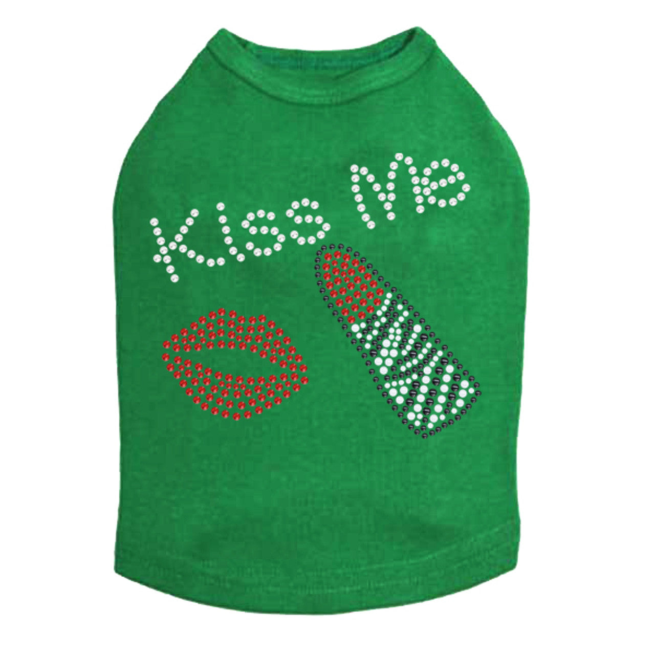 Kiss Me - Lips and Lipstick - Dog Tank