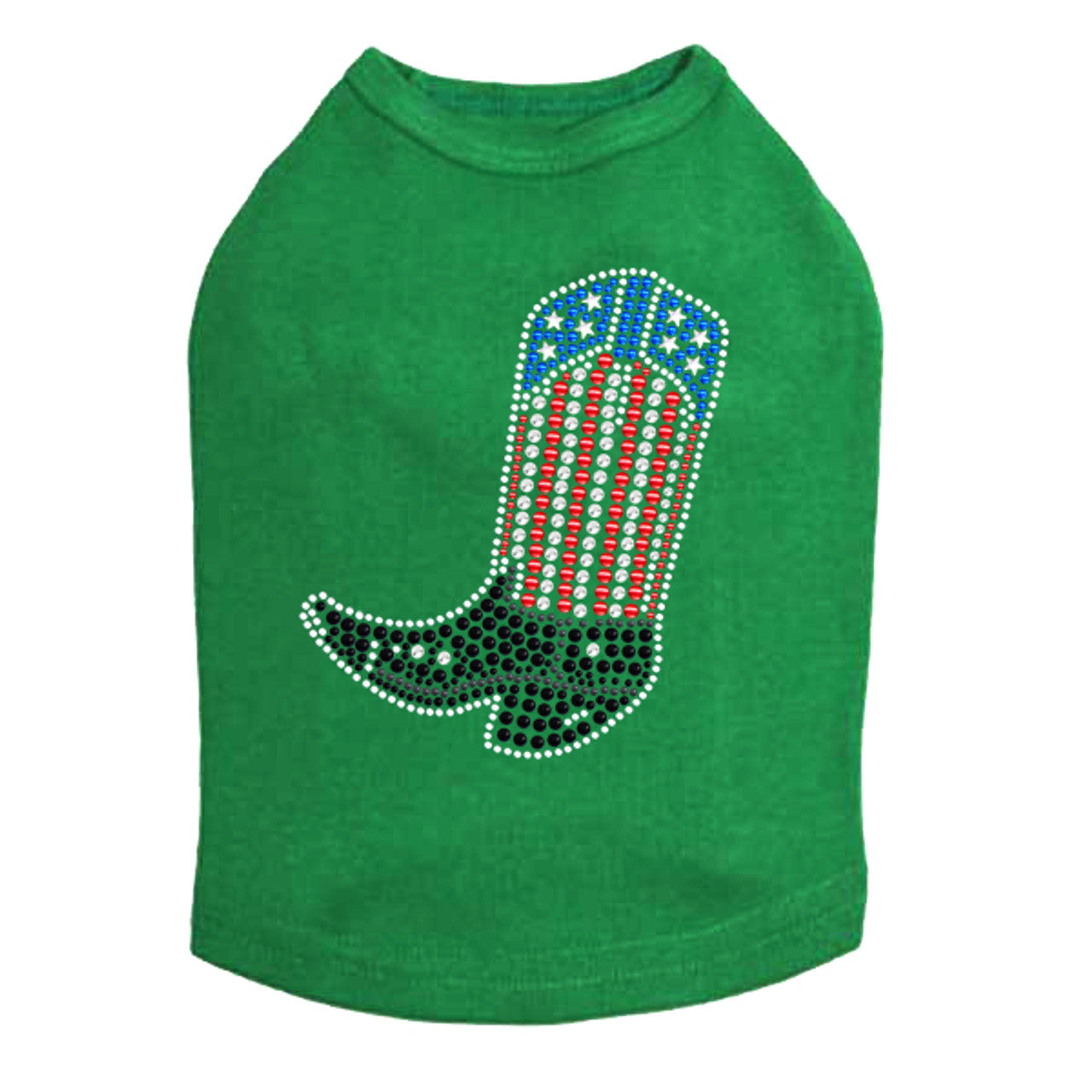 Boot (Red, White, & Blue) - Dog Tank