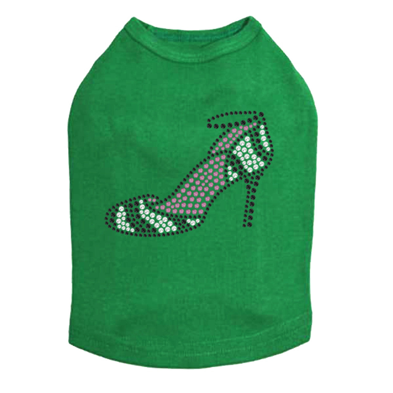 Zebra High Heels - Dog Tank