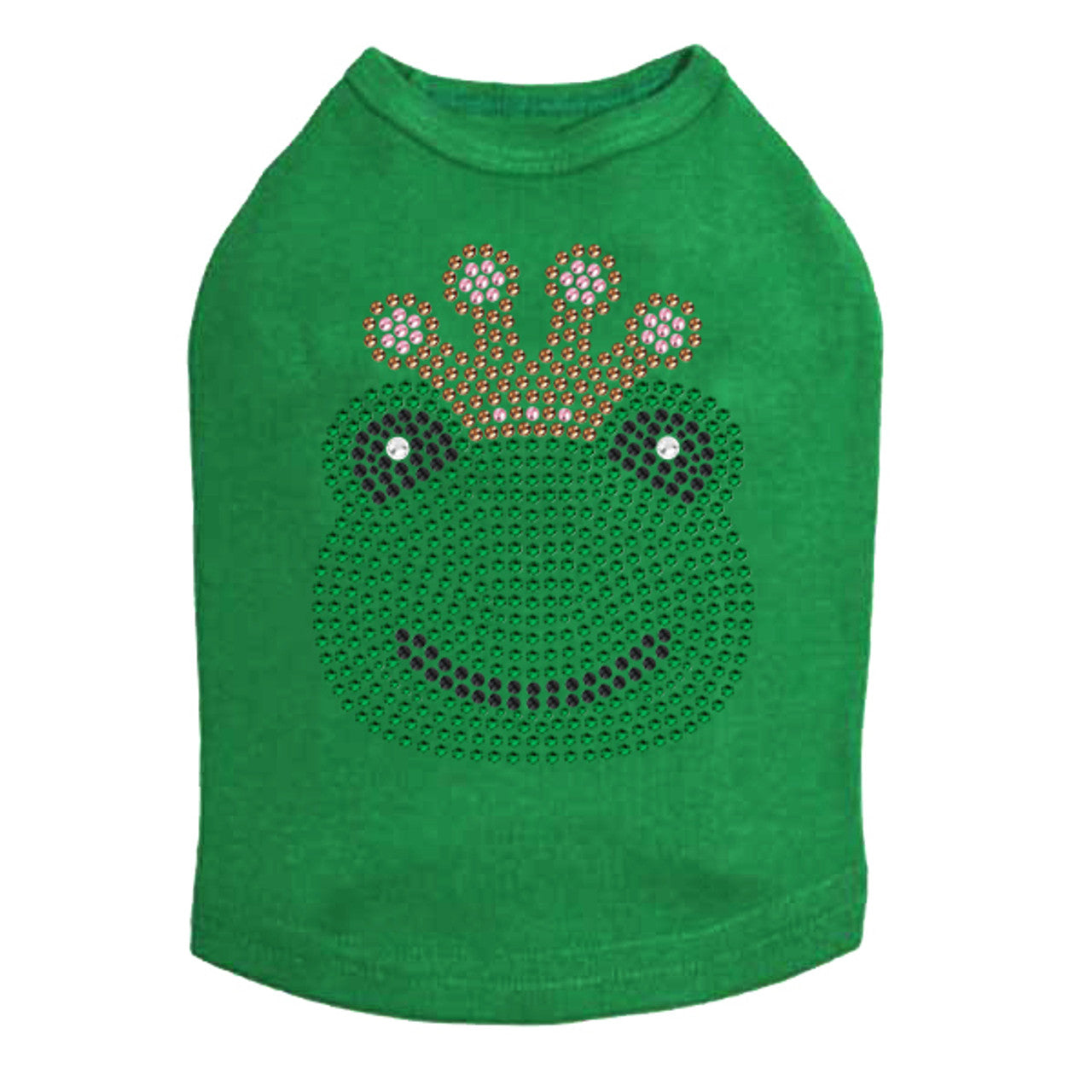 Frog with Pink Crown - Dog Tank