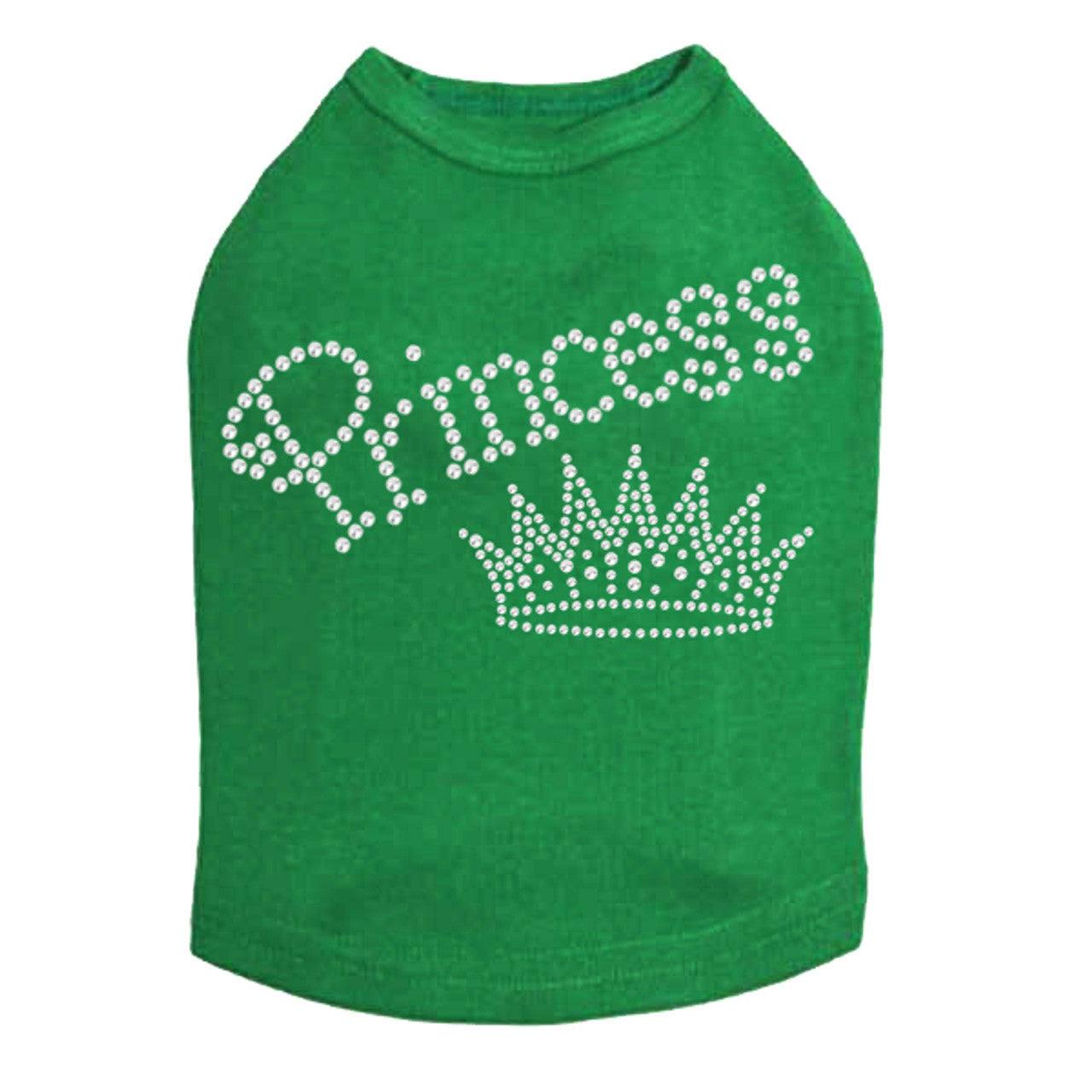 Crown 2 (Rhinestones) - Dog Tank